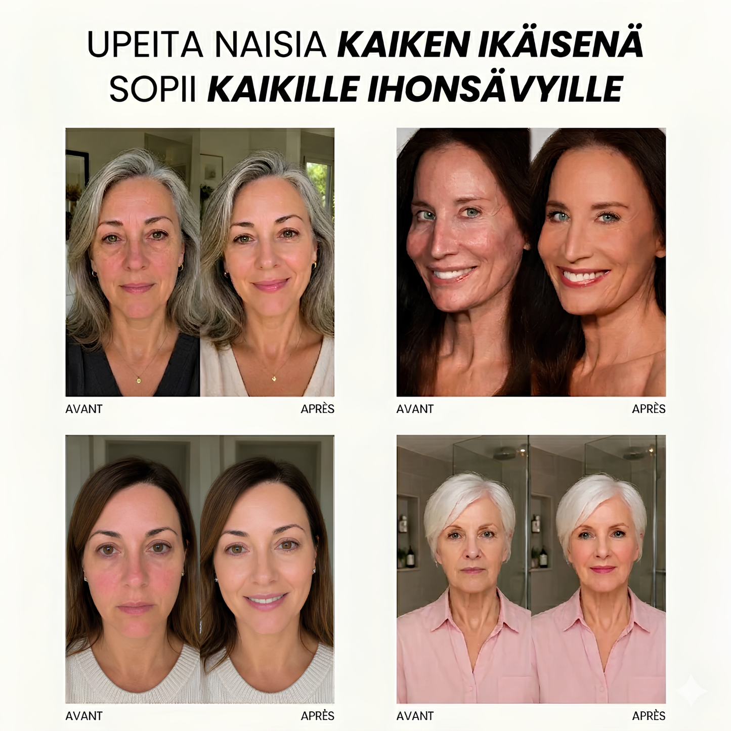Kevyt meikkivoide, joka tasoittaa ihon sävyä koko päiväksi